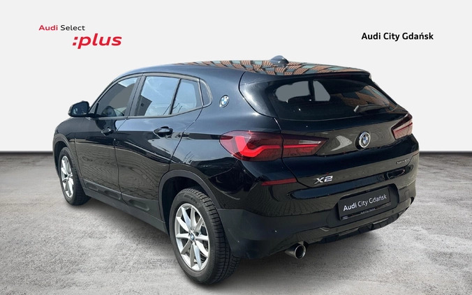 BMW X2 cena 104900 przebieg: 46363, rok produkcji 2020 z Gdańsk małe 254